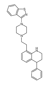 8-[2-(4-Benzo[d]isothiazol-3-yl-piperazin-1-yl)-ethyl]-4-Phenyl-1,2,3,4-tetrahydro-quinoline CAS:677708-84-8 manufacturer & supplier