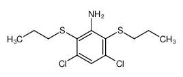 3,5-Dichloro-2,6-bis-propylsulfanyl-phenylamine CAS:677709-89-6 manufacturer & supplier