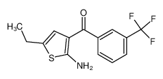 2-amino-5-ethyl-3-[3-(trifluoromethyl)benzoyl]thiophene CAS:677713-11-0 manufacturer & supplier