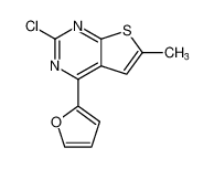 Thieno[2,3-d]pyrimidine, 2-chloro-4-(2-furanyl)-6-methyl- CAS:677713-78-9 manufacturer & supplier