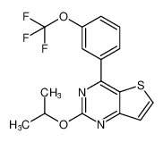 2-isopropoxy-4-(3-(trifluoromethoxy)phenyl)thieno[3,2-d]pyrimidine CAS:677716-19-7 manufacturer & supplier