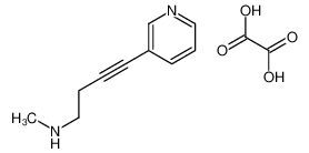 N-methyl-4-pyridin-3-ylbut-3-yn-1-amine,oxalic acid CAS:677720-87-5 manufacturer & supplier