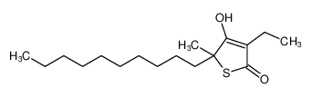 2(5H)-Thiophenone, 5-decyl-3-ethyl-4-hydroxy-5-methyl- CAS:677722-82-6 manufacturer & supplier