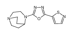 4-[5-(5-isothiazolyl)-1,3,4-oxadiazol-2-yl]-1,4-diazabicyclo[3.2.2]nonane CAS:677724-86-6 manufacturer & supplier