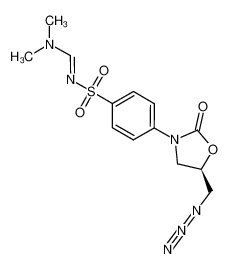 (R)-N'-((4-(5-(azidomethyl)-2-oxooxazolidin-3-yl)phenyl)sulfonyl)-N,N-dimethylformimidamide CAS:677727-44-5 manufacturer & supplier