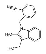 2-[[3-(hydroxymethyl)-2-methylindol-1-yl]methyl]benzonitrile CAS:677732-50-2 manufacturer & supplier