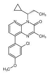 (S)-8-(2-chloro-4-methoxyphenyl)-4-(1-cyclopropylpropyl)-2-methylpyrido[2,3-b]pyrazin-3(4H)-one CAS:677742-35-7 manufacturer & supplier