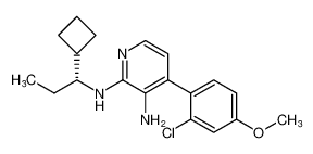 (R)-4-(2-chloro-4-methoxyphenyl)-N2-(1-cyclobutylpropyl)pyridine-2,3-diamine CAS:677742-47-1 manufacturer & supplier