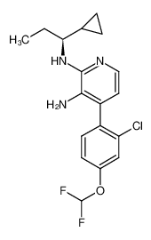 (S)-4-(2-chloro-4-(difluoromethoxy)phenyl)-N2-(1-cyclopropylpropyl)pyridine-2,3-diamine CAS:677743-08-7 manufacturer & supplier