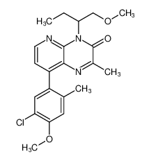 8-(5-chloro-4-methoxy-2-methylphenyl)-4-(1-methoxybutan-2-yl)-2-methylpyrido[2,3-b]pyrazin-3(4H)-one CAS:677743-57-6 manufacturer & supplier