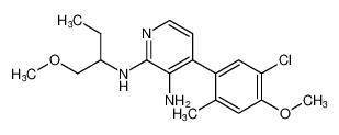 4-(5-chloro-4-methoxy-2-methylphenyl)-N2-(1-methoxybutan-2-yl)pyridine-2,3-diamine CAS:677743-59-8 manufacturer & supplier