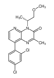 (R)-8-(2,4-dichlorophenyl)-4-(1-methoxypropan-2-yl)-2-methylpyrido[2,3-b]pyrazin-3(4H)-one CAS:677744-28-4 manufacturer & supplier