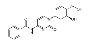 N-(1-((1S,4R,5S)-5-hydroxy-4-(hydroxymethyl)cyclohex-2-en-1-yl)-2-oxo-1,2-dihydropyrimidin-4-yl)benzamide CAS:677758-10-0 manufacturer & supplier