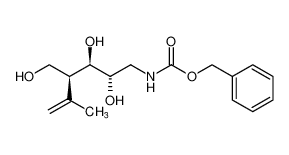 benzyl ((2S,3R,4S)-2,3-dihydroxy-4-(hydroxymethyl)-5-methylhex-5-en-1-yl)carbamate CAS:677764-52-2 manufacturer & supplier