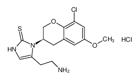 (R)-5-(2-aminoethyl)-1-(8-chloro-6-methoxychroman-3-yl)-1,3-dihydro-2H-imidazole-2-thione hydrochloride CAS:677773-36-3 manufacturer & supplier