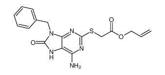 allyl 2-((6-amino-9-benzyl-8-oxo-8,9-dihydro-7H-purin-2-yl)thio)acetate CAS:677774-15-1 manufacturer & supplier