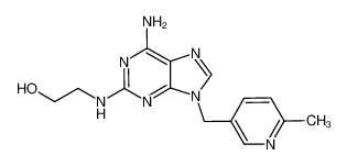 2-(2-hydroxyethylamino)-9-{(6-methyl-3-pyridyl)methyl}adenine CAS:677775-44-9 manufacturer & supplier