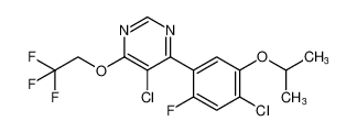 5-chloro-4-(4-chloro-2-fluoro-5-isopropoxyphenyl)-6-(2,2,2-trifluoroethoxy)pyrimidine CAS:677776-71-5 manufacturer & supplier