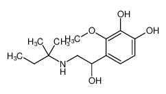 4-(1-hydroxy-2-(tert-pentylamino)ethyl)-3-methoxybenzene-1,2-diol CAS:677776-89-5 manufacturer & supplier