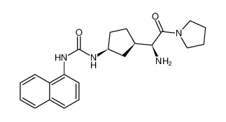 1-((1S,3R)-3-((S)-1-amino-2-oxo-2-(pyrrolidin-1-yl)ethyl)cyclopentyl)-3-(naphthalen-1-yl)urea CAS:677782-20-6 manufacturer & supplier