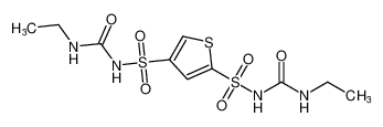 2,4-Thiophenedisulfonamide, N,N'-bis[(ethylamino)carbonyl]- CAS:67780-35-2 manufacturer & supplier