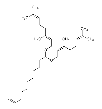 11,11-bis[(2E)-3,7-dimethylocta-2,6-dienoxy]undec-1-ene CAS:67785-74-4 manufacturer & supplier