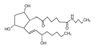 7-[(1R,3R,5S)-3,5-Dihydroxy-2-((E)-(S)-3-hydroxy-oct-1-enyl)-cyclopentyl]-6-oxo-heptanoic acid butylamide CAS:67786-44-1 manufacturer & supplier