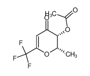 Acetic acid (2S,3R)-2-methyl-4-oxo-6-trifluoromethyl-3,4-dihydro-2H-pyran-3-yl ester CAS:67791-47-3 manufacturer & supplier