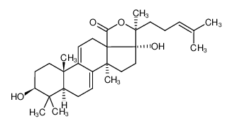 (3S,3aR,5aS,7aR,9S,11aS)-3a,9-Dihydroxy-3,5a,8,8,11a-pentamethyl-3-(4-methyl-pent-3-enyl)-3a,4,5,5a,7,7a,8,9,10,11,11a,13-dodecahydro-3H-2-oxa-pentaleno[1,6a-a]phenanthren-1-one CAS:67797-18-6 manufacturer & supplier