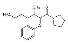 Pyrrolidine, 1-[3-methyl-2-(phenylthio)-1-thioxoheptyl]- CAS:67797-30-2 manufacturer & supplier