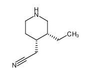 3(R)-Ethylpiperidyl-4(S)-acetonitril CAS:67804-22-2 manufacturer & supplier