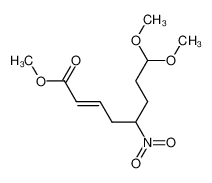 8,8-dimethoxy-5-nitro-oct-2t-enoic acid methyl ester CAS:67810-59-7 manufacturer & supplier