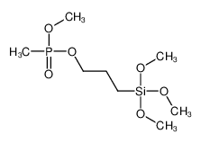 trimethoxy-[3-[methoxy(methyl)phosphoryl]oxypropyl]silane CAS:67812-17-3 manufacturer & supplier