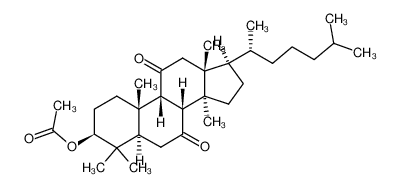 3β-acetoxy-5α,9α-lanostan-7,11-dione CAS:67814-83-9 manufacturer & supplier