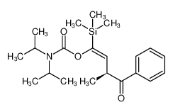 (S,E)-3-methyl-4-oxo-4-phenyl-1-(trimethylsilyl)but-1-en-1-yl diisopropylcarbamate CAS:678150-37-3 manufacturer & supplier