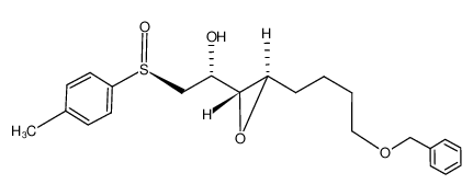 1-[(3R)-(4-benzyloxybutyl)-(2R)-oxiranyl]-2-(SS)-(4-methylphenylsulfinyl)-(1R)-ethan-1-ol CAS:678156-14-4 manufacturer & supplier