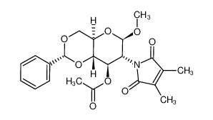 methyl 3-O-acetyl-4,6-O-benzylidene-2-deoxy-2-dimethylmaleimido-β-D-glucopyranose CAS:678159-08-5 manufacturer & supplier