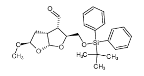 (2S,3S,3aR,5R,6aR)-2-(tert-Butyl-diphenyl-silanyloxymethyl)-5-methoxy-hexahydro-furo[2,3-b]furan-3-carbaldehyde CAS:678159-98-3 manufacturer & supplier