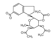 6-Nitro-1-(2,3,4-tri-O-acetyl-β-D-fucopyranosyl)-indolin CAS:67816-44-8 manufacturer & supplier