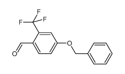 4-benzyloxy-2-trifluoromethyl-benzaldehyde CAS:678164-31-3 manufacturer & supplier