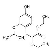 (rac)-2-ethoxy-3-(4-hydroxy-2-isopropoxy-phenyl)-propionic acid ethyl ester CAS:678165-40-7 manufacturer & supplier