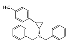 rel-(1R,2S)-N,N-dibenzyl-2-(p-tolyl)cyclopropan-1-amine CAS:678170-87-1 manufacturer & supplier