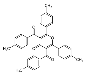 3,5-bis(4-methylbenzoyl)-2,6-bis(4-methylphenyl)pyran-4-one CAS:678171-35-2 manufacturer & supplier