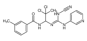 (Z)-N-(2,2-dichloro-1-((cyanamido(pyridin-3-ylamino)methylene)amino)propyl)-3-methylbenzamide CAS:678172-62-8 manufacturer & supplier