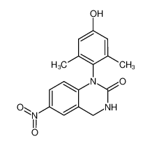 1-(4-Hydroxy-2,6-dimethyl-phenyl)-6-nitro-3,4-dihydro-1H-quinazolin-2-one CAS:678173-22-3 manufacturer & supplier