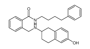 2-(((6-hydroxy-1,2,3,4-tetrahydronaphthalen-2-yl)amino)methyl)-N-(4-phenylbutyl)benzamide CAS:678174-38-4 manufacturer & supplier