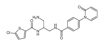 N-(1-amino-3-(4-(2-oxopyridin-1(2H)-yl)benzamido)propan-2-yl)-5-chlorothiophene-2-carboxamide CAS:678177-02-1 manufacturer & supplier