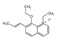 (E)-8-ethoxy-1-ethyl-7-(prop-1-en-1-yl)quinolin-1-ium iodide CAS:67818-52-4 manufacturer & supplier