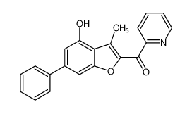 Methanone, (4-hydroxy-3-methyl-6-phenyl-2-benzofuranyl)-2-pyridinyl- CAS:678184-59-3 manufacturer & supplier