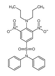 Benzenesulfonamide, 4-(dipropylamino)-3,5-dinitro-N,N-diphenyl- CAS:678187-03-6 manufacturer & supplier